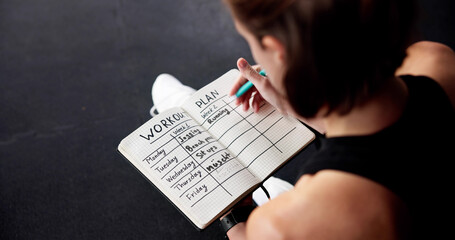 Workout Training Exercise Plan