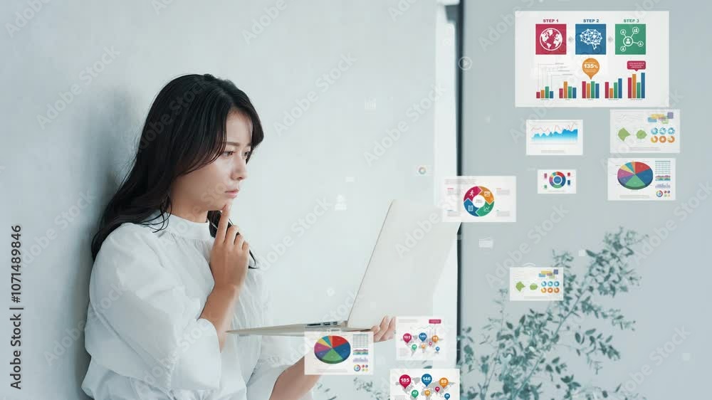 Aufkleber マーケティング、マネジメント、PDF、ソフト、ビジネス、女性、書類、リサーチ、調査、金融、フィンテック、コスト、経理、会計、クラウド、簿記、資料、プレゼン、見積もり、提案、分析、笑顔、画面、アプリ、統計、グラフ、企業、マネー、投資、資産運用、利益、戦略、成長、経済、経営、データ、ISO、経費、ERP、BCP、管理、タスク、業務、給与、副業、学生、レポート、日本人、会社員、人物