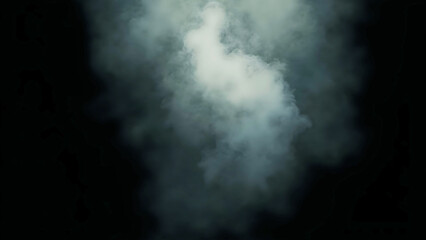 Fototapeta premium smoke on black background