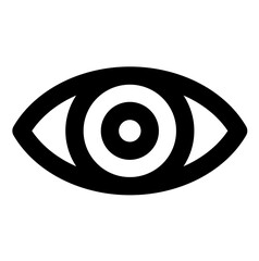 View icon simple line icon