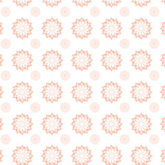 
seamless vector pattern of flowers in various colors and shapes multi color floral seamless repeat pattern
