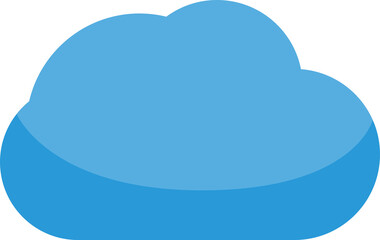 Blue Cloudscape Illustration