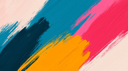 Create stunning abstract art using bold colorful brushstrokes for modern designs