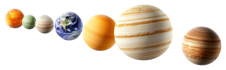 PNG Solar system astronomy universe planets.