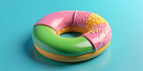 Donut Pie Chart Illustration 3D 21 78 1 Rule of Thirds