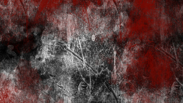 Red and black abstract grunge background.
