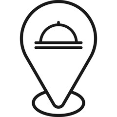 Restaurant Location Icon