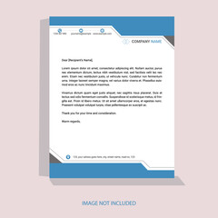 Professional Business letterhead design template