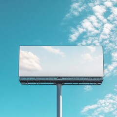 Fototapeta premium realistic high quality Outdoor billboard mockup 