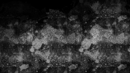 Black and white abstract background with grunge texture.