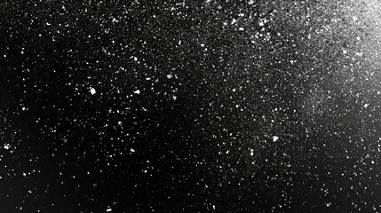 Black white grainy gradient background, grunge noise texture banner design