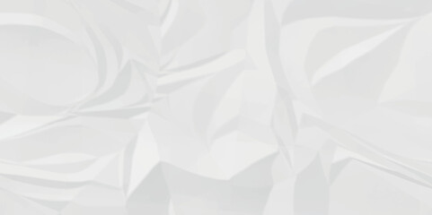 White crumpled paper texture. White wrinkled paper texture. White paper texture. White crumpled and top view textures can be used for background of text or any contents.