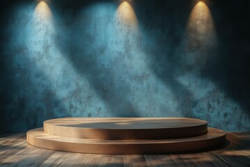 podium interior background front view