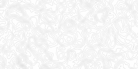 	
Black and white lines seamless Topographic map patterns, topography line map. Vintage outdoors style. The stylized height of the topographic map contour in lines and contours isolated on transparent