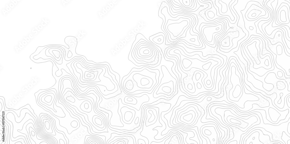 Poster black and white lines seamless topographic map patterns, topography line map. vintage outdoors style