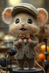 mouse with microphone