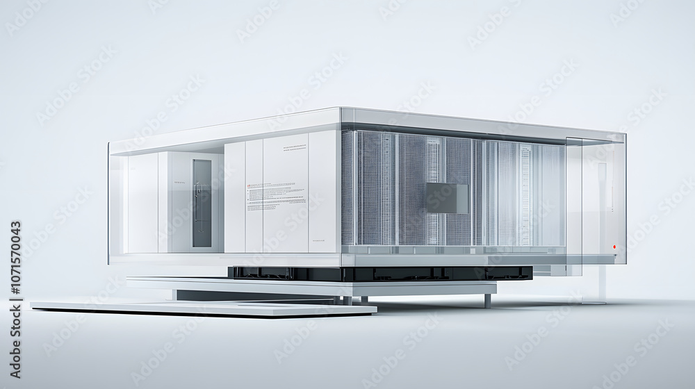 Aufkleber innovative modular architecture redefines modern living spaces