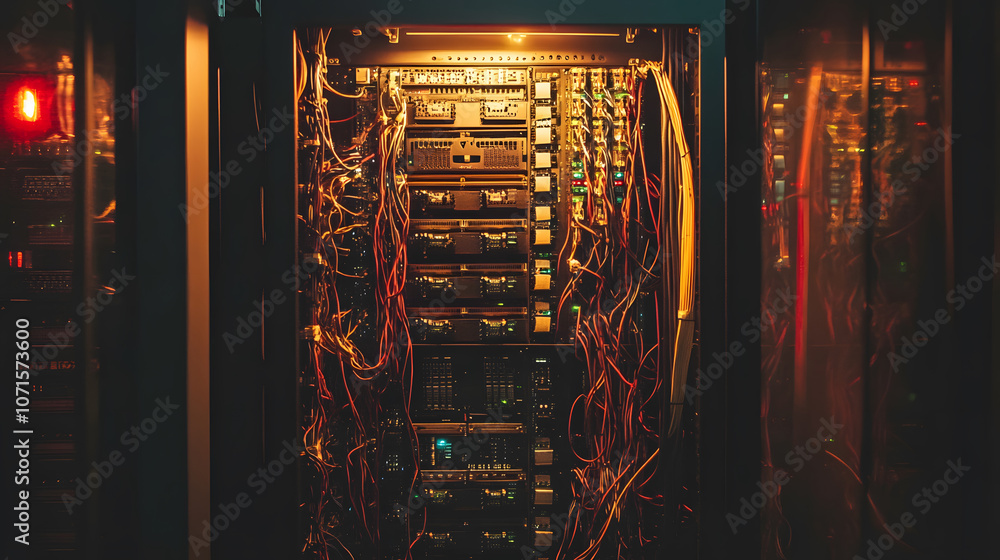 Poster explore the intricacies of data center technology and infrastructure