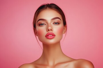 Fototapeta premium beautiful face woman 