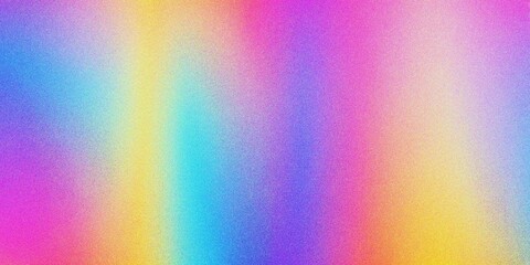 Colorful blue and purple gradient background, grainy noise texture gradient