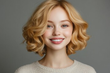 Fototapeta premium thick wavy hair