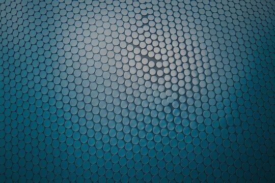 A textured surface with a consistent pattern of small, closely spaced, and slightly raised dots