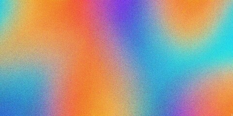 Colorful blue and purple gradient background, grainy noise texture gradient