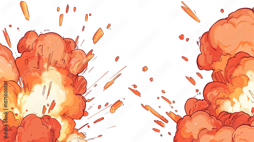 Poster create stunning explosive graphics for engaging visual content online
