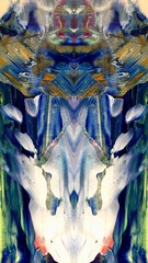 Abstract art background . Hand painting artwork on canvas. 