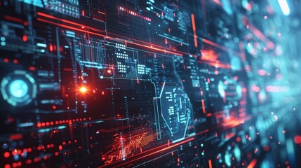 Obraz premium During a terrorist threat 5Genabled communication allows emergency services to gather and share realtime information enabling them to make quick and informed decisions to protect the