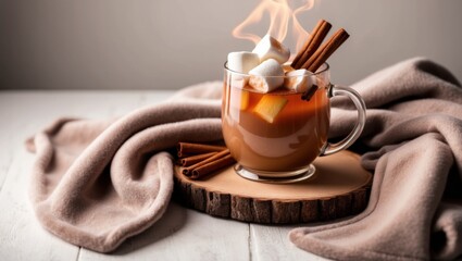 chocolate and cinnamon