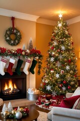 decorated christmas tree