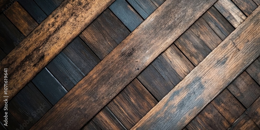 Poster deep toned wooden backdrop featuring a diagonal pattern creates a visually striking design element w