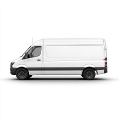 realistic high quality Van with empty side space 