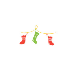 hanging Christmas socks