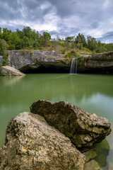 Fototapeta premium Zarečki Krov Wasserfall - Kroatien