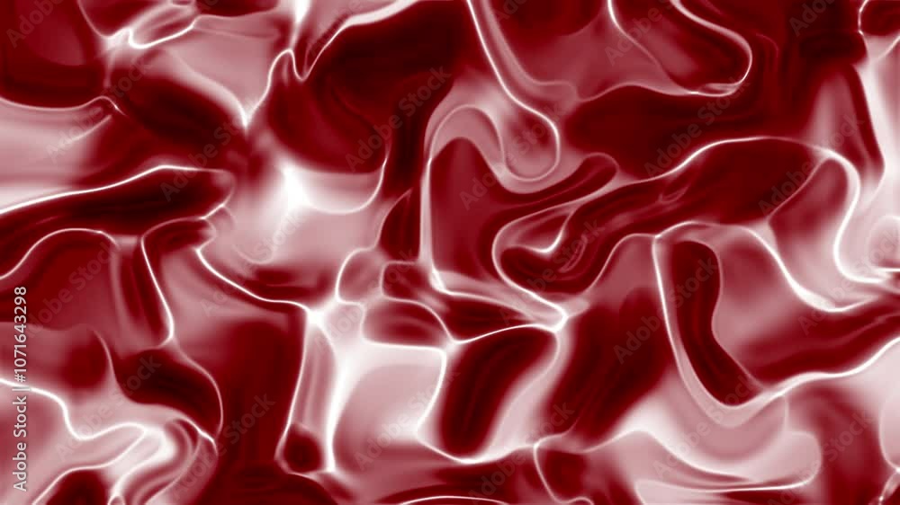 Aufkleber abstract red and white fluid swirling background creating a sense of motion and depth suitable for a