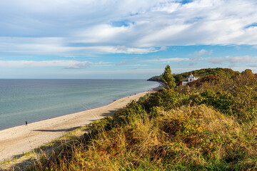 Blick auf den Strand von Rerik, Ostsee