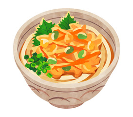 かき揚げうどん