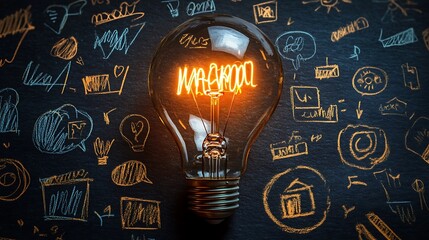 Unlock creativity by harnessing innovative ideas with lightbulb moments