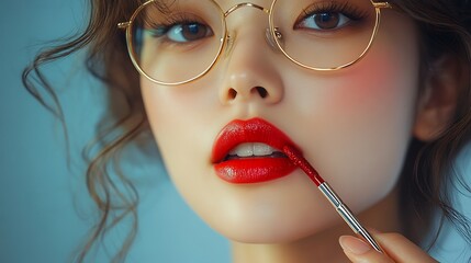 Enhance your beauty routine with stunning red lip makeup