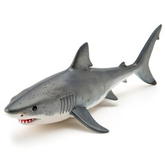 Fototapeta premium shark isolated on white