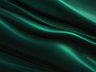 green smooth waves background