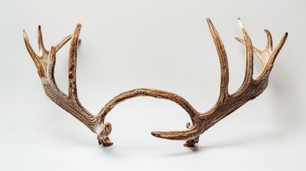 Obraz premium Reindeer antler headband, isolated on white