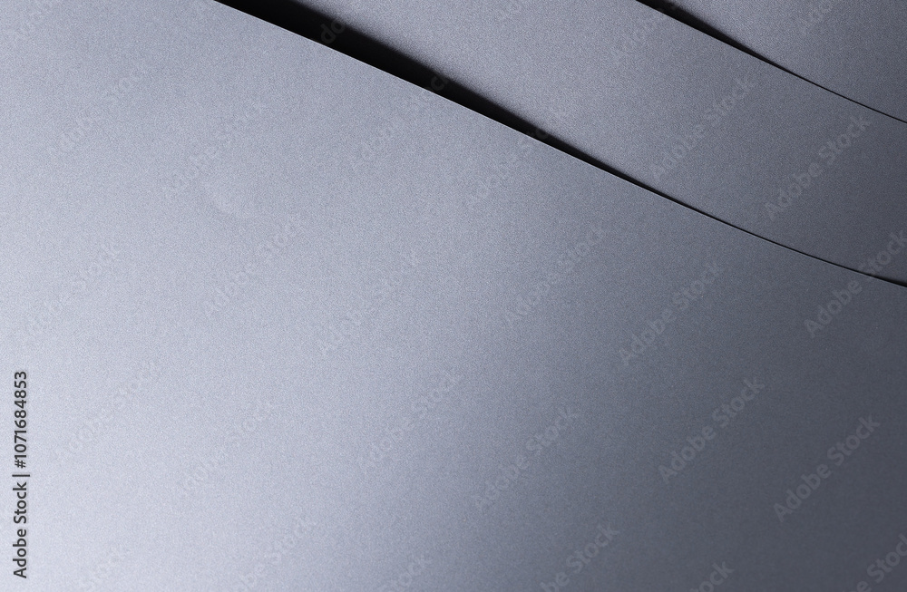 Aufkleber elegant designer paper background with a smooth, glossy metallic gradient in rich gray tones. this c