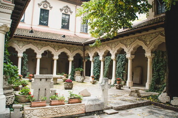 Fototapeta premium courtyard of the palace of the palace city