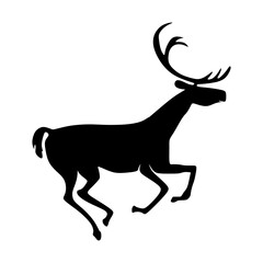 deer silhouette vector