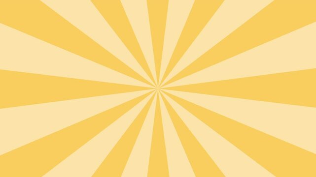 カクカク動くシンプルな集中線のアニメーション