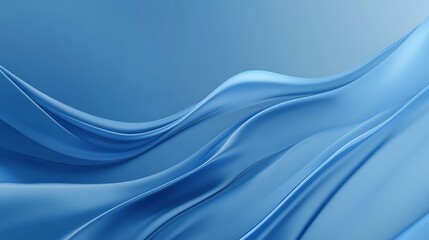 Obraz premium Digital blue background with subtle gradient light effects, offering a polished and modern look for tech, business, and scientific purposes