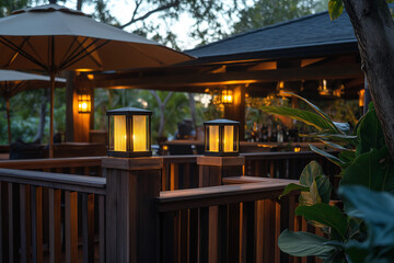 Obraz premium resort hotel